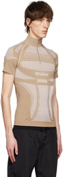 MISBHV Tan Nylon T-Shirt