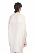 120% Lino Shirt In Beige Linen