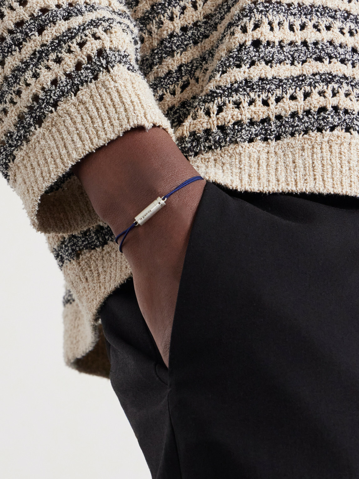 Le Gramme - 5G Sterling Silver Woven Bracelet