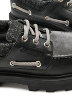 Givenchy Storm Panelled Chunky Boat Shoes Black