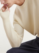 Barena - Ribbed Virgin Wool Sweater - Neutrals