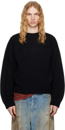 Dsquared2 Black Crewneck Sweater