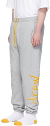 drew house SSENSE Exclusive Gray Scribble Lounge Pants