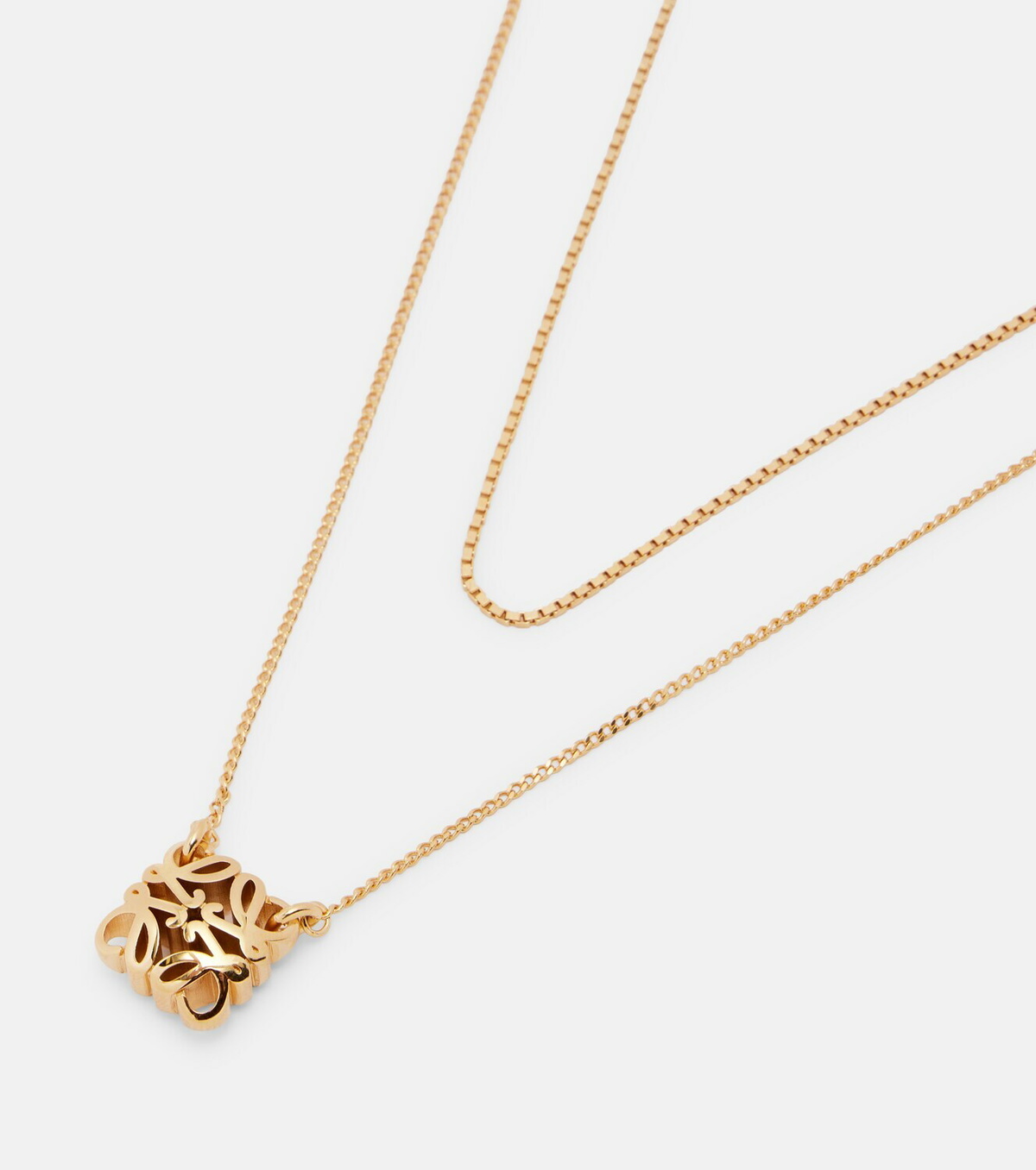 Loewe Anagram Bombé necklace