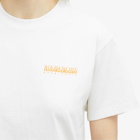 Napapijri Women's Logo T-Shirt in White Whisper