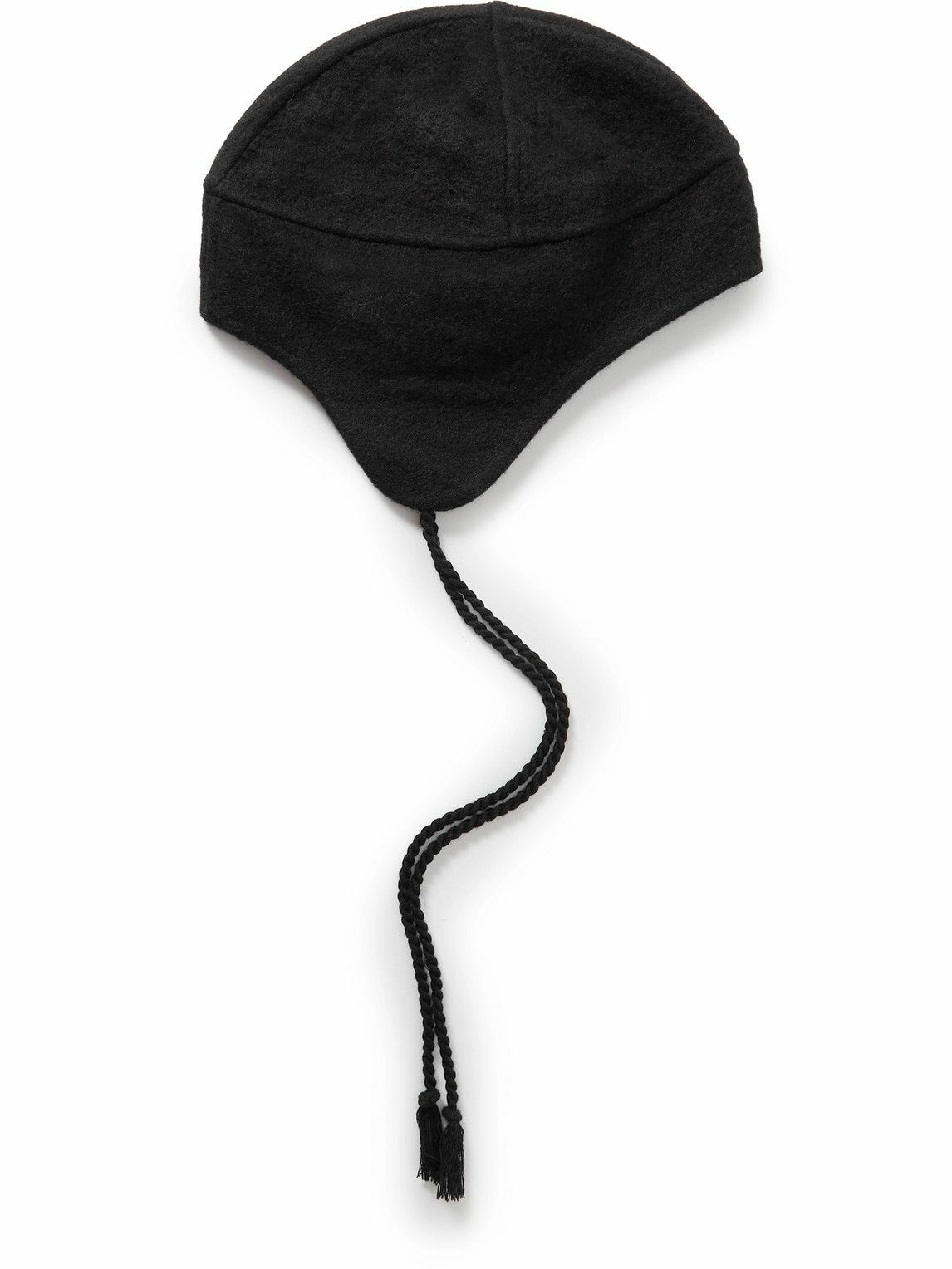 Auralee Brushed Melton Camel Hair Cap Auralee