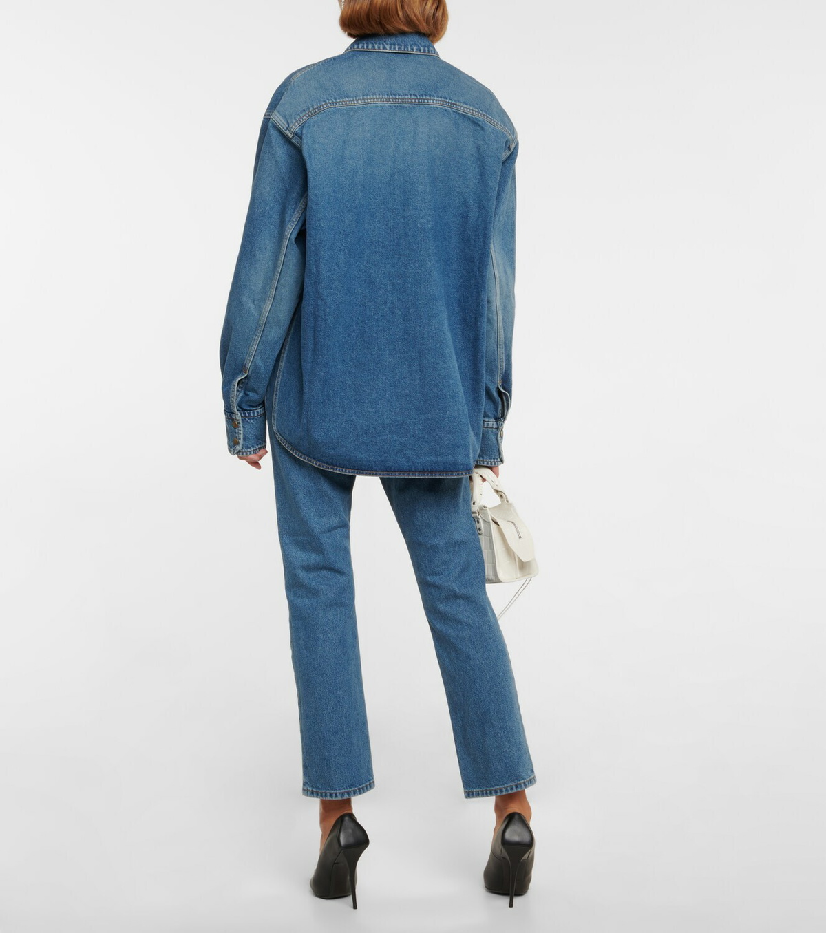 Petar Petrov Oversized denim shirt