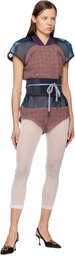 Kiko Kostadinov Multicolor Eartha Fitted Jacket