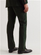 Gabriela Hearst - Ernest Straight-Leg Cotton-Corduroy Suit Trousers - Green