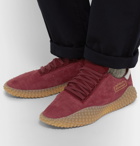 adidas Consortium - Kamanda Suede Sneakers - Men - Burgundy