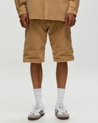 Erl Corduroy Shorts Woven Brown - Mens - Casual Shorts
