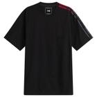 Y-3 Men's Gradient Stripes T-Shirt in Black