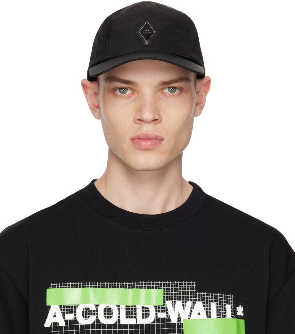 A-COLD-WALL* Black Logo Plaque Cap A-Cold-Wall*