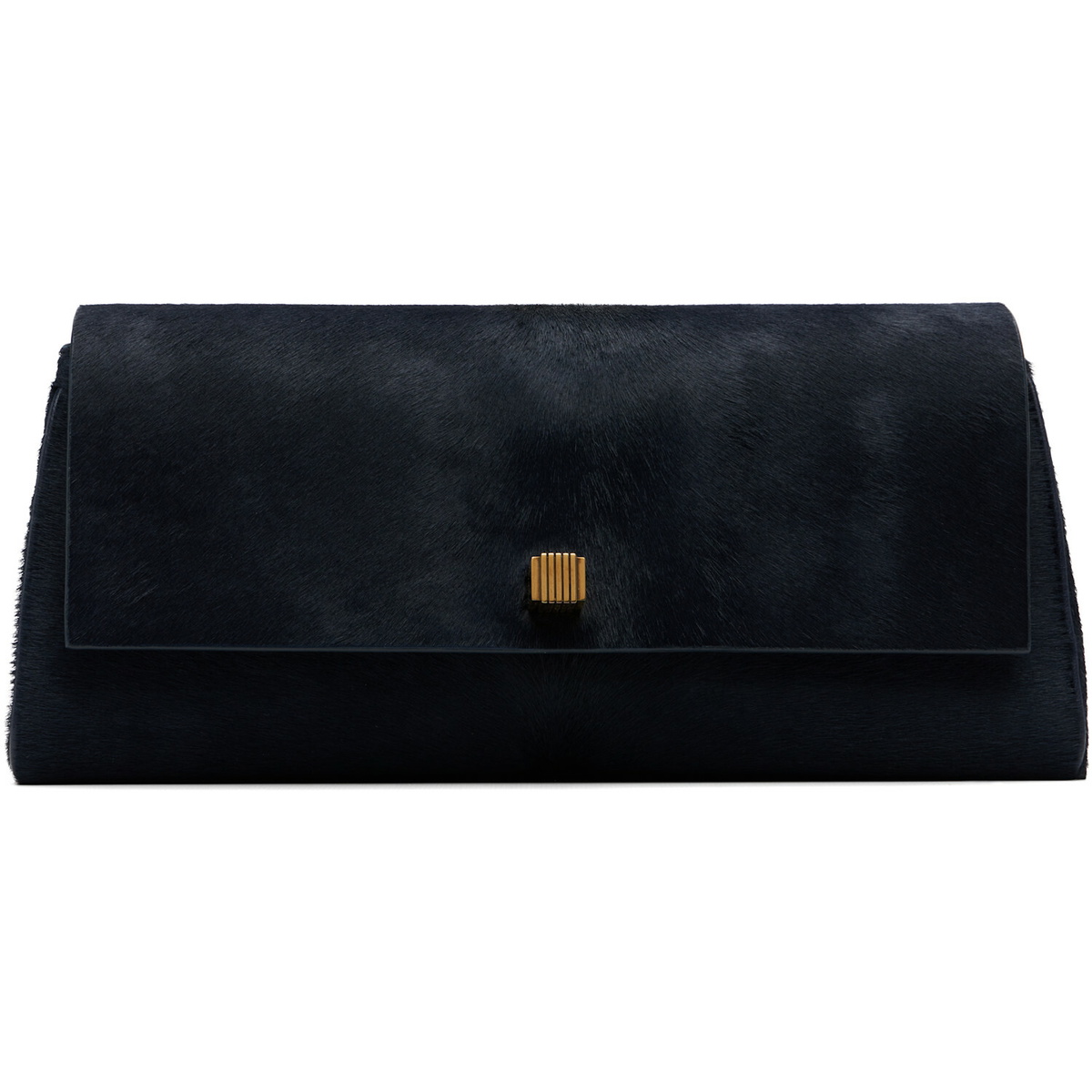 KHAITE Navy Audrey Clutch