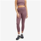 Girlfriend Collective Women's Rib High-Rise 7/8 Leggings in Pewter