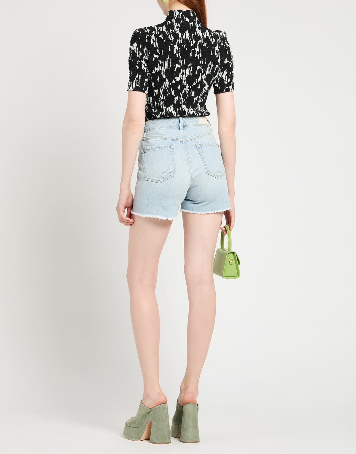 Icon Denim Womens Denim shorts in Blue