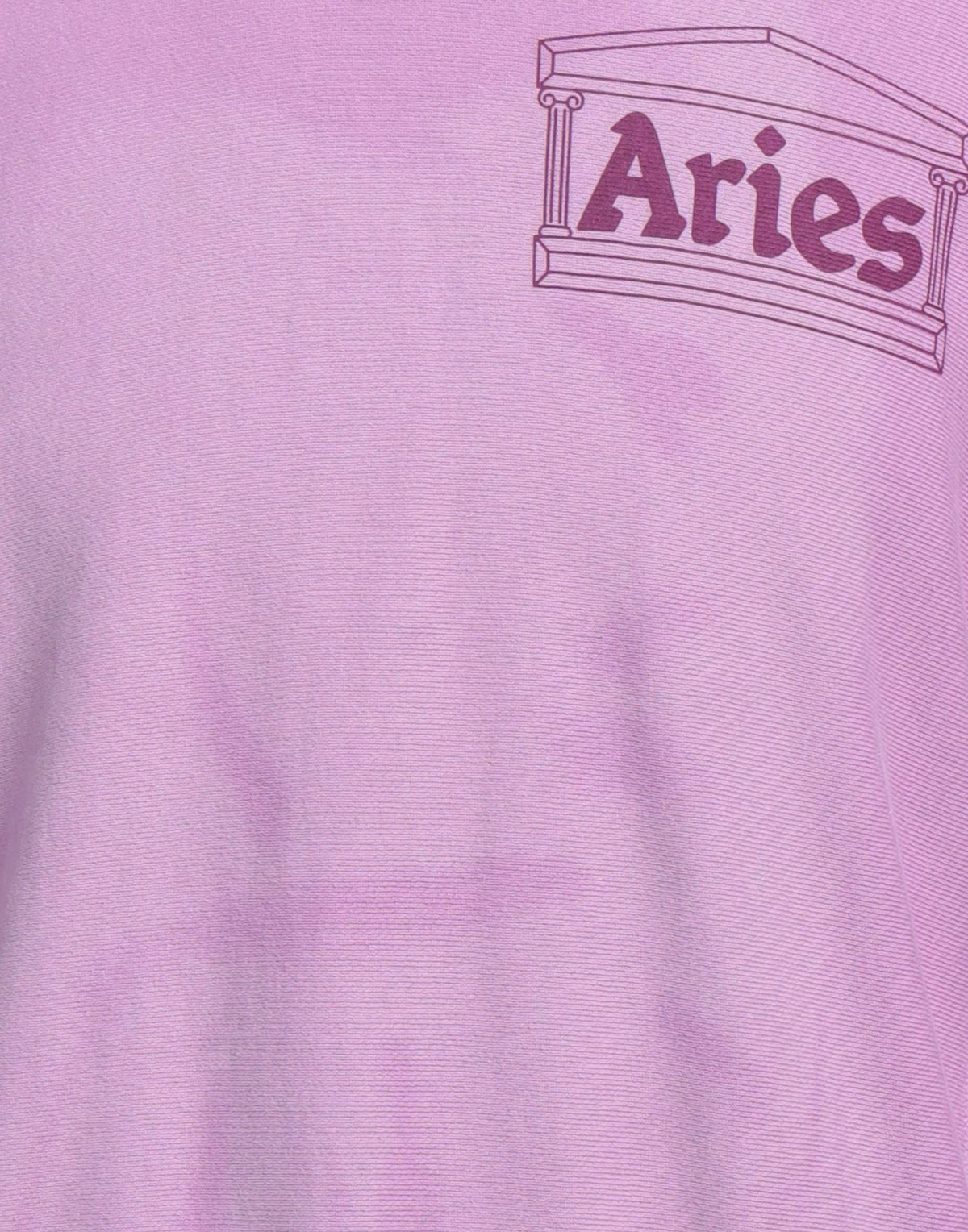 Aries Mens Sweatshirt Mauve
