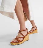 Jimmy Choo Ayla suede espadrille wedges