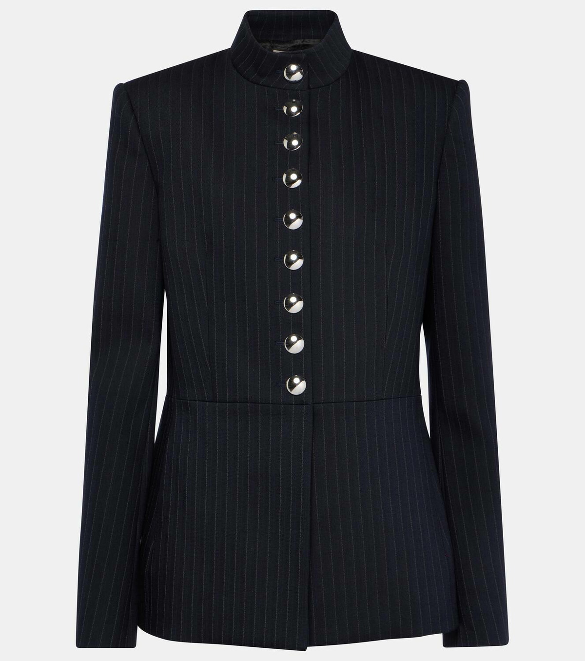 Khaite Samuel chalk stripe wool-blend jacket Khaite Khaite Samuel chalk stripe wool-blend jacket Khaite