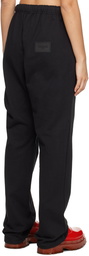 We11done Black Wide Lounge Pants