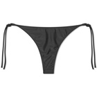 Vetements Women's Logo Bikini Bottom in Black