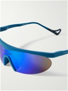 DISTRICT VISION - Koharu Eclipse D-Frame Polycarbonate Mirrored Sunglasses