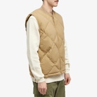 Kestin Men's Linton Down Vest in Dark Khaki