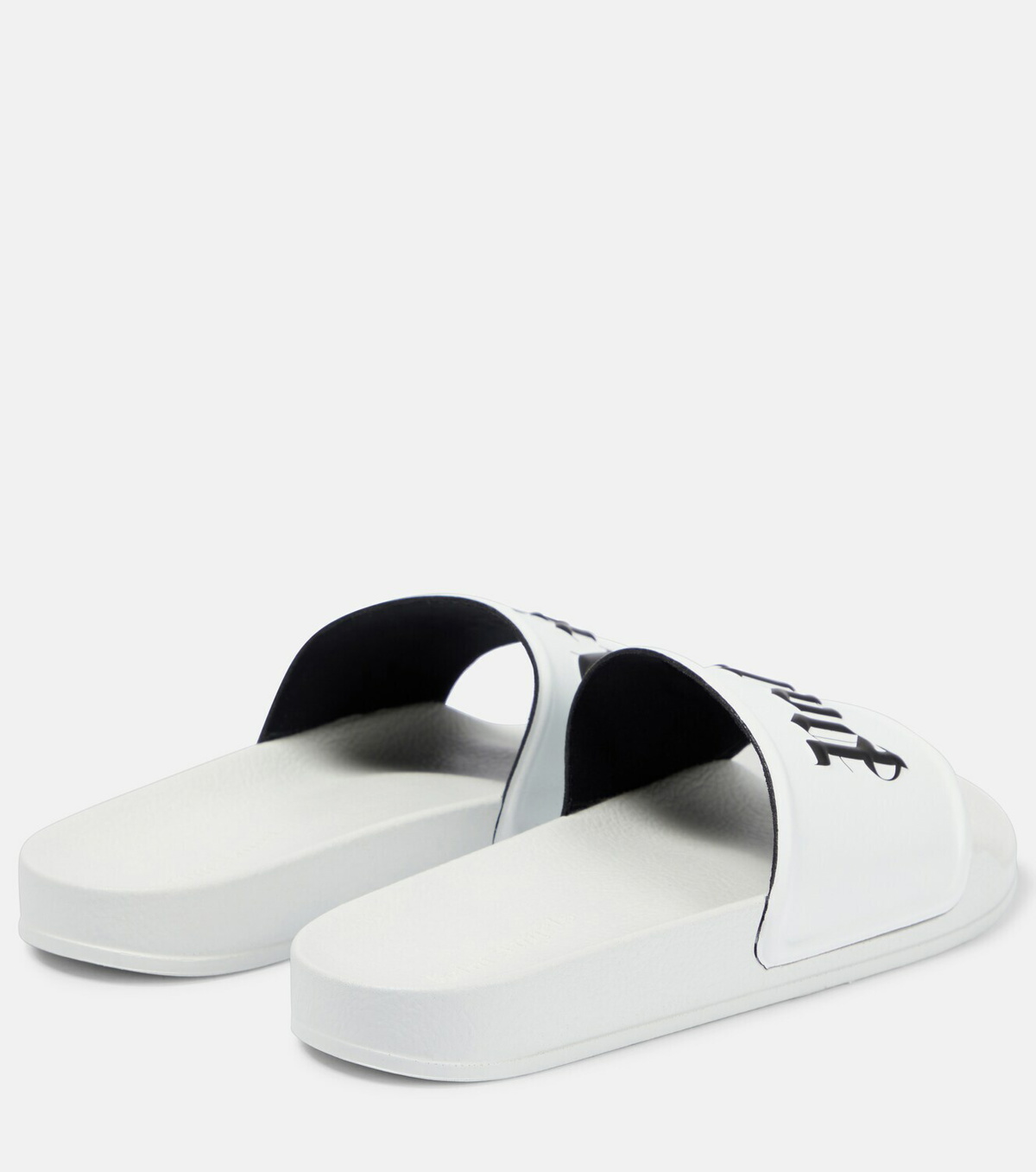 Palm Angels - Logo rubber slides Palm Angels