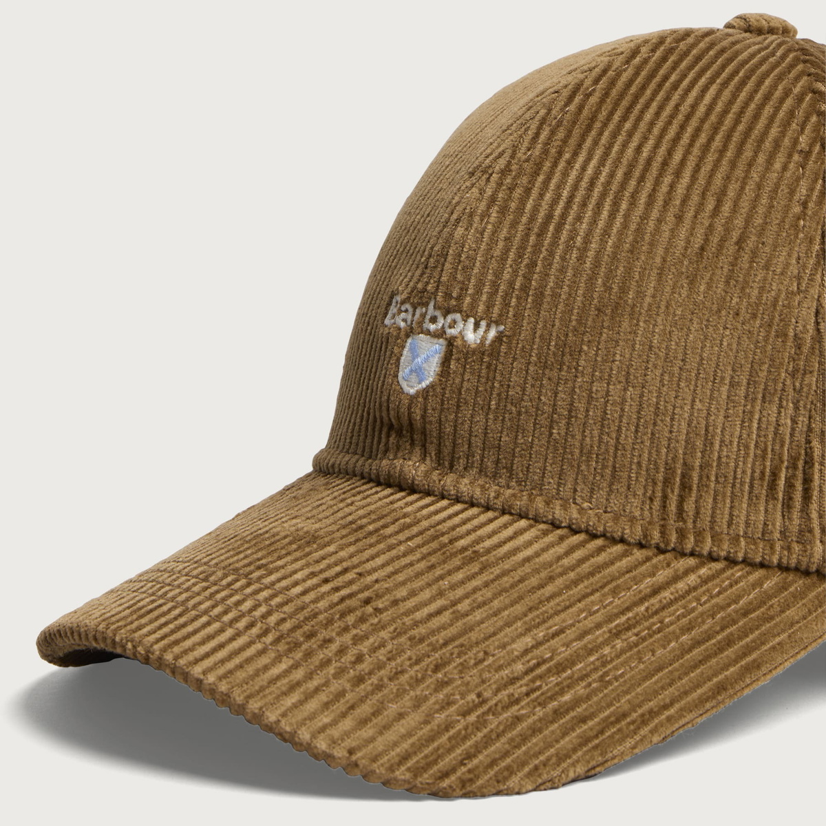 Barbour Men's Preston Corduroy Cap in Beige