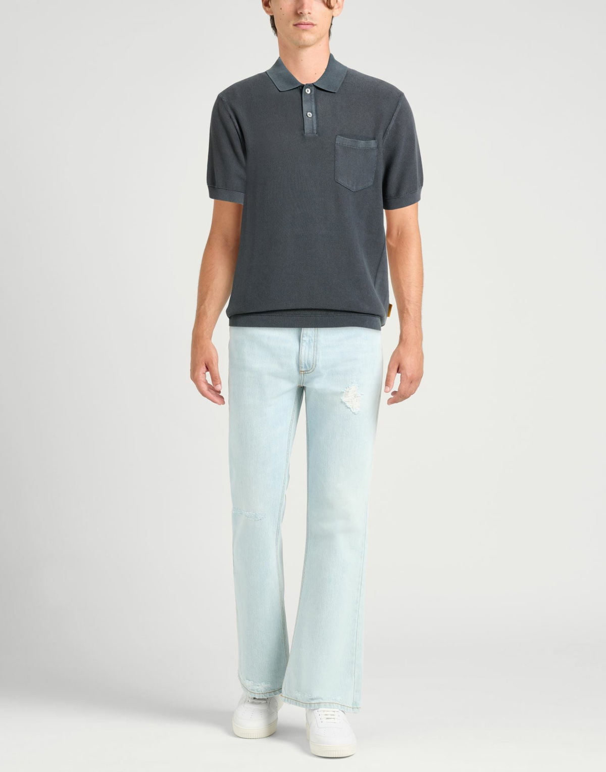 Parajumpers Mens Polo shirt Lead