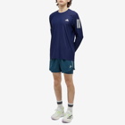 Adidas Men's OTR B Long Sleeve in Dark Blue