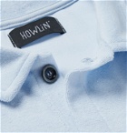 Howlin' - Light Flight Slim-Fit Cotton-Blend Terry Polo Shirt - Blue