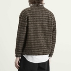Universal Works Men's Jacquard Knit Advance Cardigan in Brown