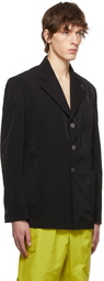 Bottega Veneta Black Nylon Coat