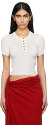 Vivienne Westwood Off-White Tit Top