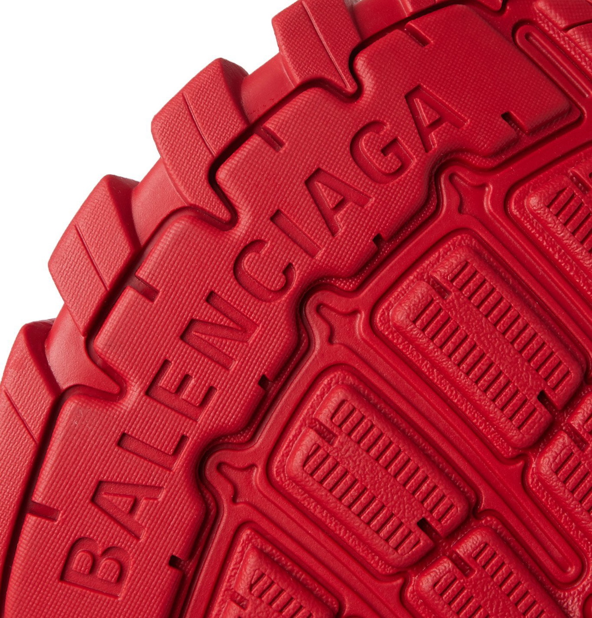 Balenciaga - Track Nylon, Mesh and Rubber Sneakers - Red Balenciaga
