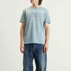 RRL Men's Eagle Graphic T-Shirt in Washed Indigo
