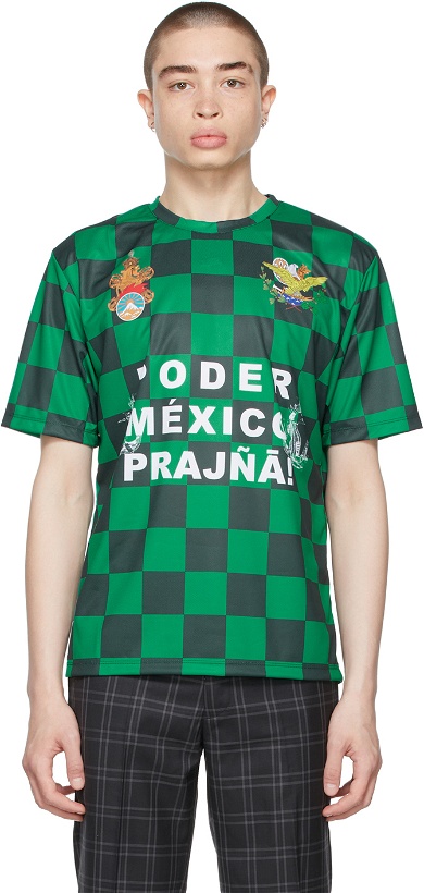 Photo: Liberal Youth Ministry Green 'México' Jersey T-Shirt