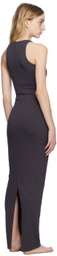 SKIMS Gray Outdoor Basics Tank Dress