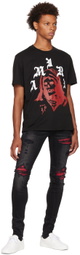 AMIRI Black Ultra Suede MX1 Jeans