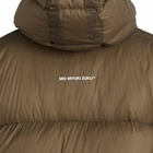 MKI Men's Translucent Bubble Jacket in Brown
