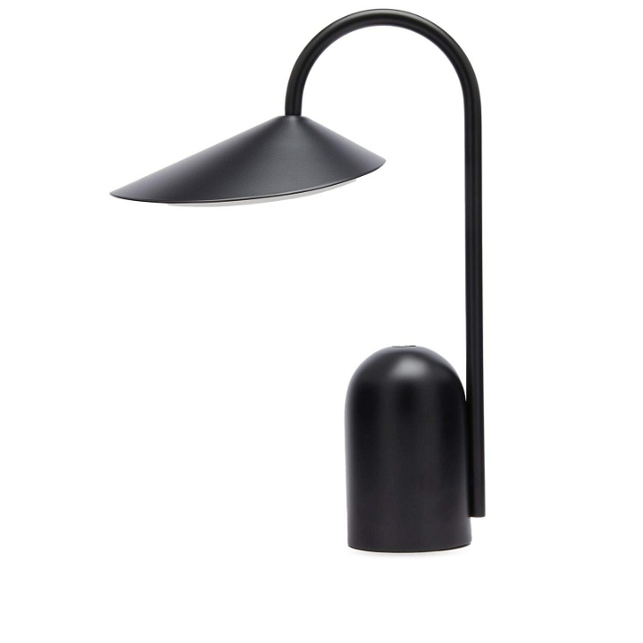Photo: ferm LIVING Arum Portable Lamp in Black 