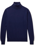 Loro Piana - Baby Cashmere Rollneck Sweater - Blue