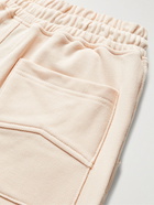 Rhude - McLaren Rhacer Straight-Leg Cotton-Piqué Drawstring Shorts - Neutrals