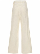 ISSEY MIYAKE - Belted Linen Blend Pants