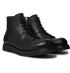 Rick Owens - Full-Grain Leather Monkey Boots - Black