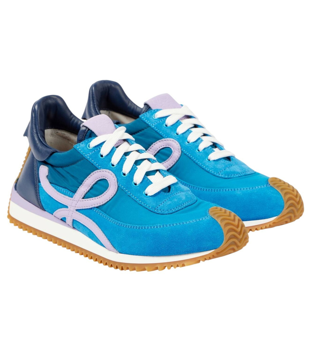 【LOEWE】 Flow Runner 2.0 シェル＆スエード スニーカー LOEWE Flow Runner 2.0 シェル＆スエード スニーカー レザー