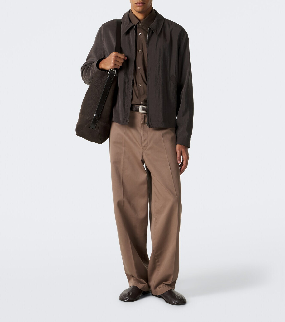 Lemaire Silk-blend blouson jacket