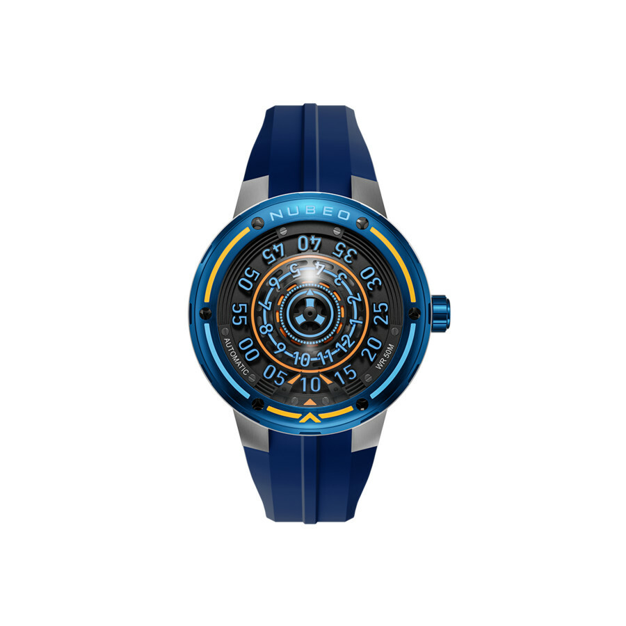 Nubeo Orbiter Grey Dial Mens Watch NB-6117-01