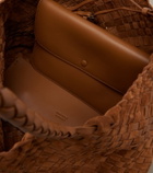 The Row Ruth Small woven leather tote bag
